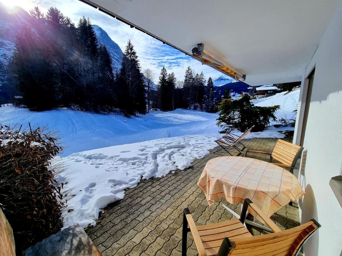 Mom - Alpine Boutique Apartments, Grindelwald Gletscher, Eiger View Terrace Studio Ngoại thất bức ảnh