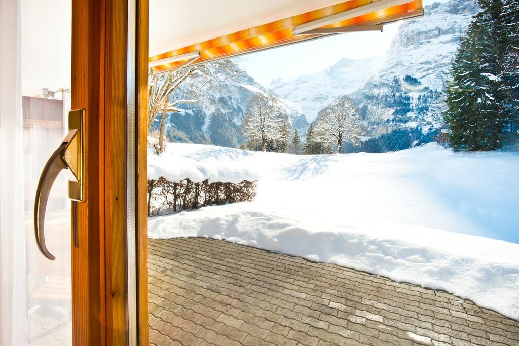 Mom - Alpine Boutique Apartments, Grindelwald Gletscher, Eiger View Terrace Studio Phòng bức ảnh